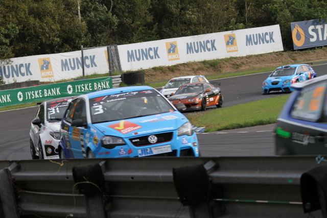 Både Mikkel Bang Johnsen og Nicki Kristensen tog deres anden podie placering i heat 3
(Foto: Keld Dohm)